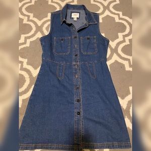 Denim dress